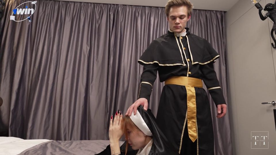 adult video 10 LunaRishi - A priest teaches a nun obedience - tattoo - fetish porn bdsm fakes