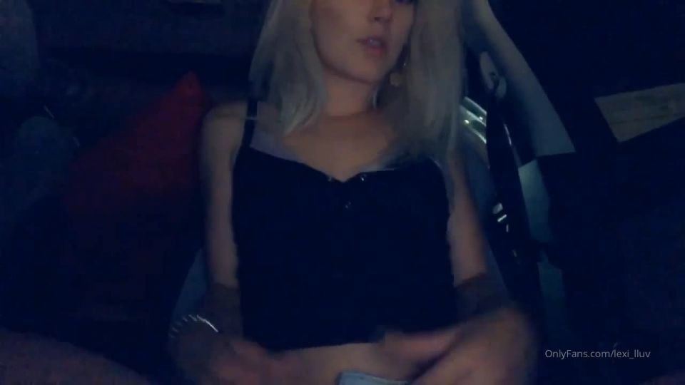Lexi Luv () Lexilluv - being naughty in the dispensary parking lot 24-08-2019