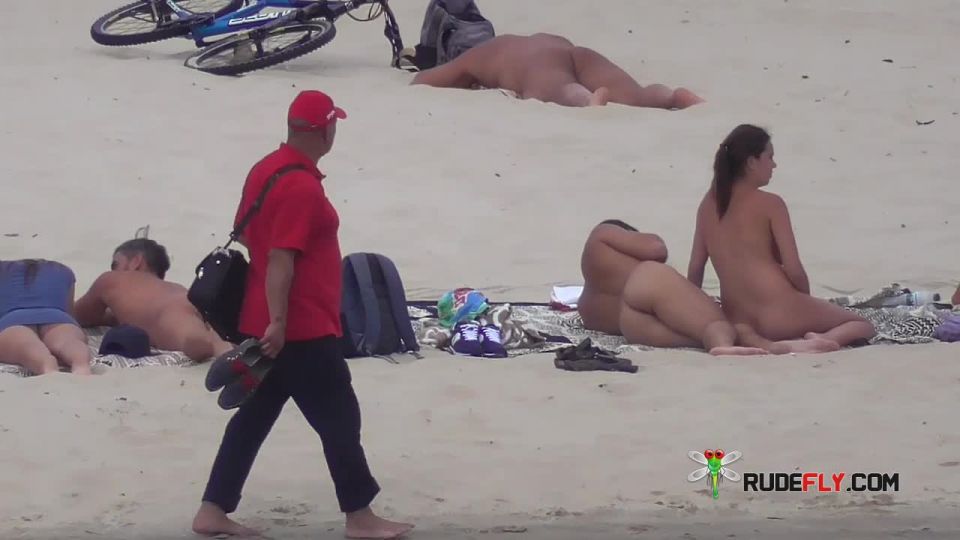 Voyeur at nude beach in spring time  2