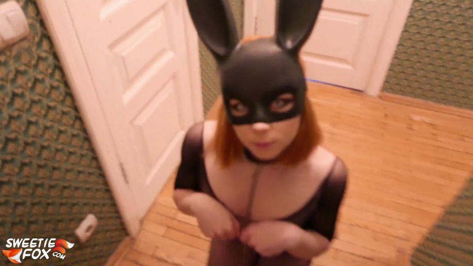video 4 ass pussy big tit Bunny Girl Masturbate and Hard Fuck Big Dick Man - Soft BDSM, fetish on fetish porn