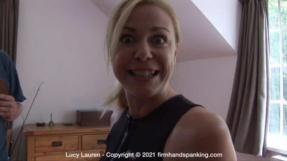 online adult video 7 brunette bdsm Lucy Lauren - Spanked In Uniform - Za, spanking on fetish porn