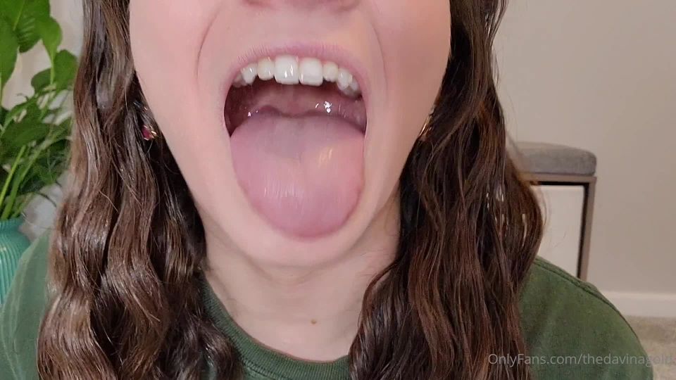 Only Fans: Thedavinagold February 13 2023 Mouth Tour In This Video I Show You What The Inside Of My - Amateur