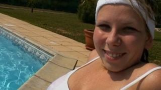 adult video clip 41 Young Sue has a swim and then masturbates on femdom porn evil femdom