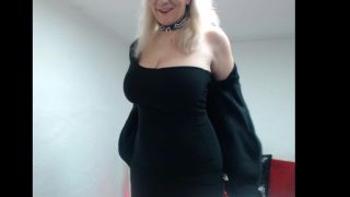 M@nyV1ds - Sandybigboobs - Heisse Privatshow im kleinen Schwarzen