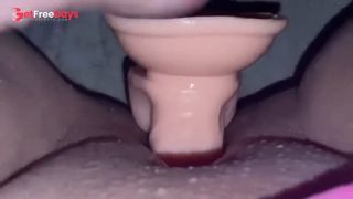 I imagined you inside me And I ended up dripping from your cock