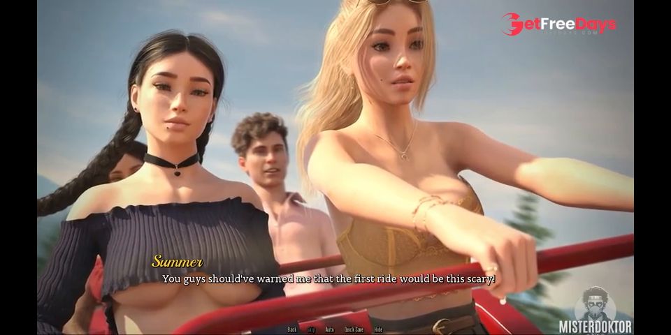 DREAMLAND 34  Visual Novel Gameplay