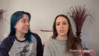 [GetFreeDays.com] Desperate Amateurs Olivia and Alisha getting their tight pussies stretched Sex Clip May 2023