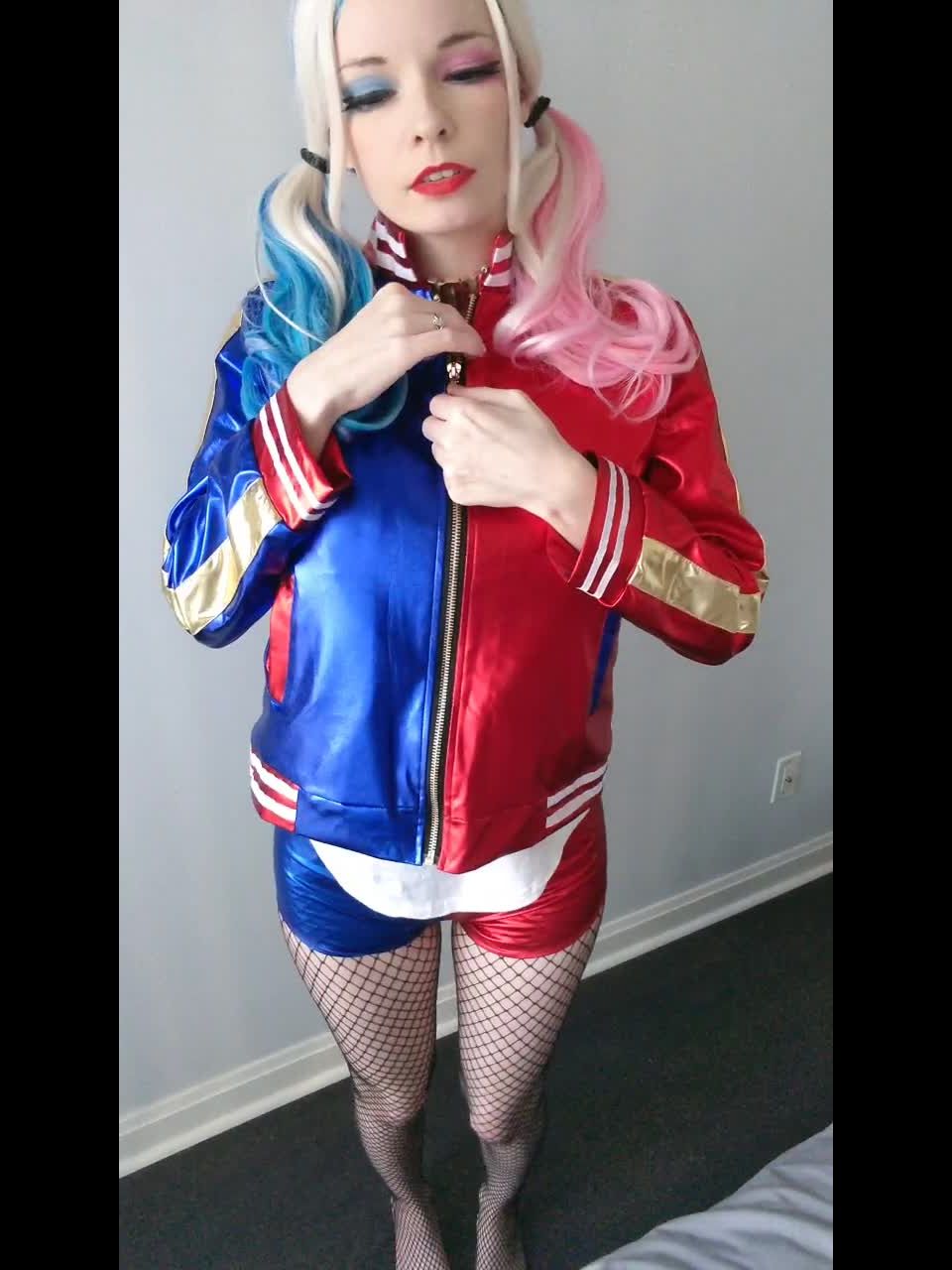 online porn video 48 Koneko – Harley Strips on cosplay gore fetish