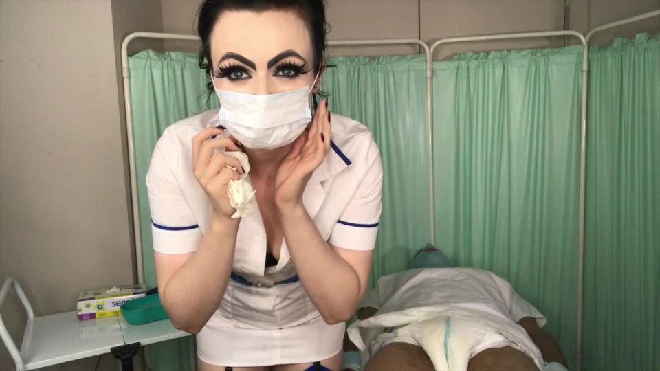 online adult clip 48 ash hollywood femdom Empress Poison – Bad Nurse 2 Facesitting Handjob Bedbath – Fetish, Femdom, milking on handjob porn