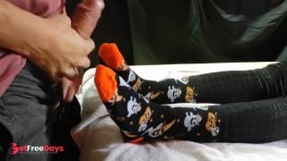 [GetFreeDays.com] Sockjob for Halloween Adult Video April 2023