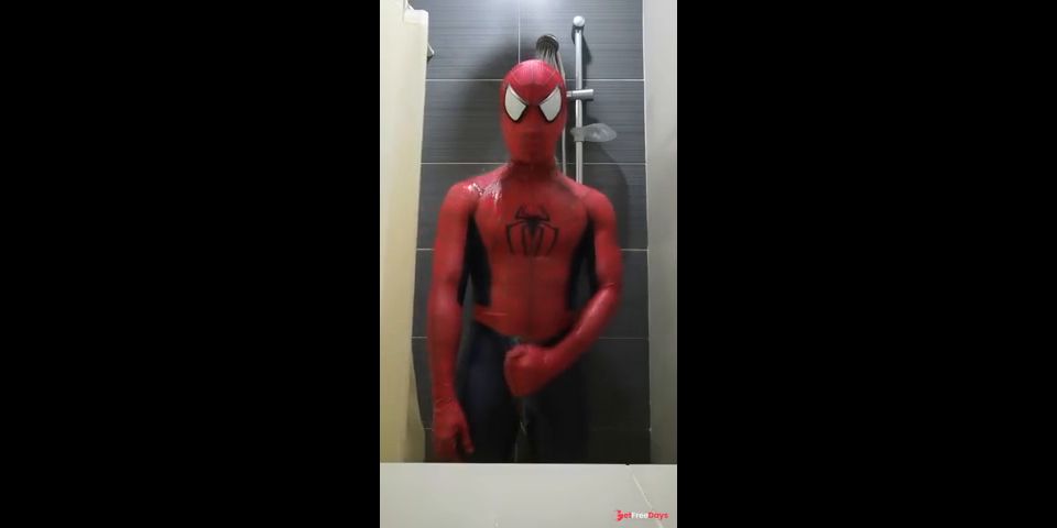 [GetFreeDays.com] SpiderSlut Cums in the shower Adult Stream January 2023