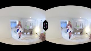 VRallure: Sophia Lux - I Can Show You How To Be A Masseuse  | blonde | virtual reality porno dp skinny blonde