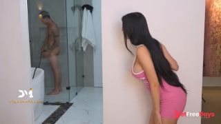 Pregnant Stepsister gets Horny and Spies on Me while I Shower - Danner Mendez...