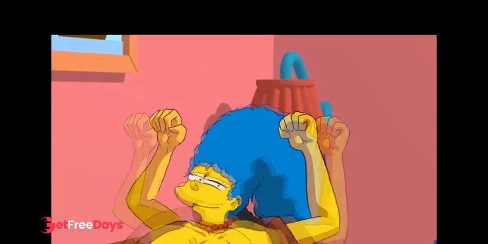 [GetFreeDays.com] Marge cheats on Homer with Carl The Simpsons 18 Adult Film May 2023