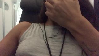 FablazedI'm In A 8hr Flight, What Do I Do¿ Touch Myself And Play In The Airplane - 1080p