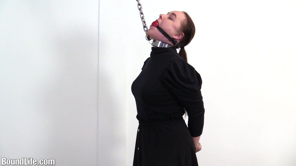 free porn clip 39 uniform fetish BoundLife – Chained to the ceiling, bdsm on femdom porn