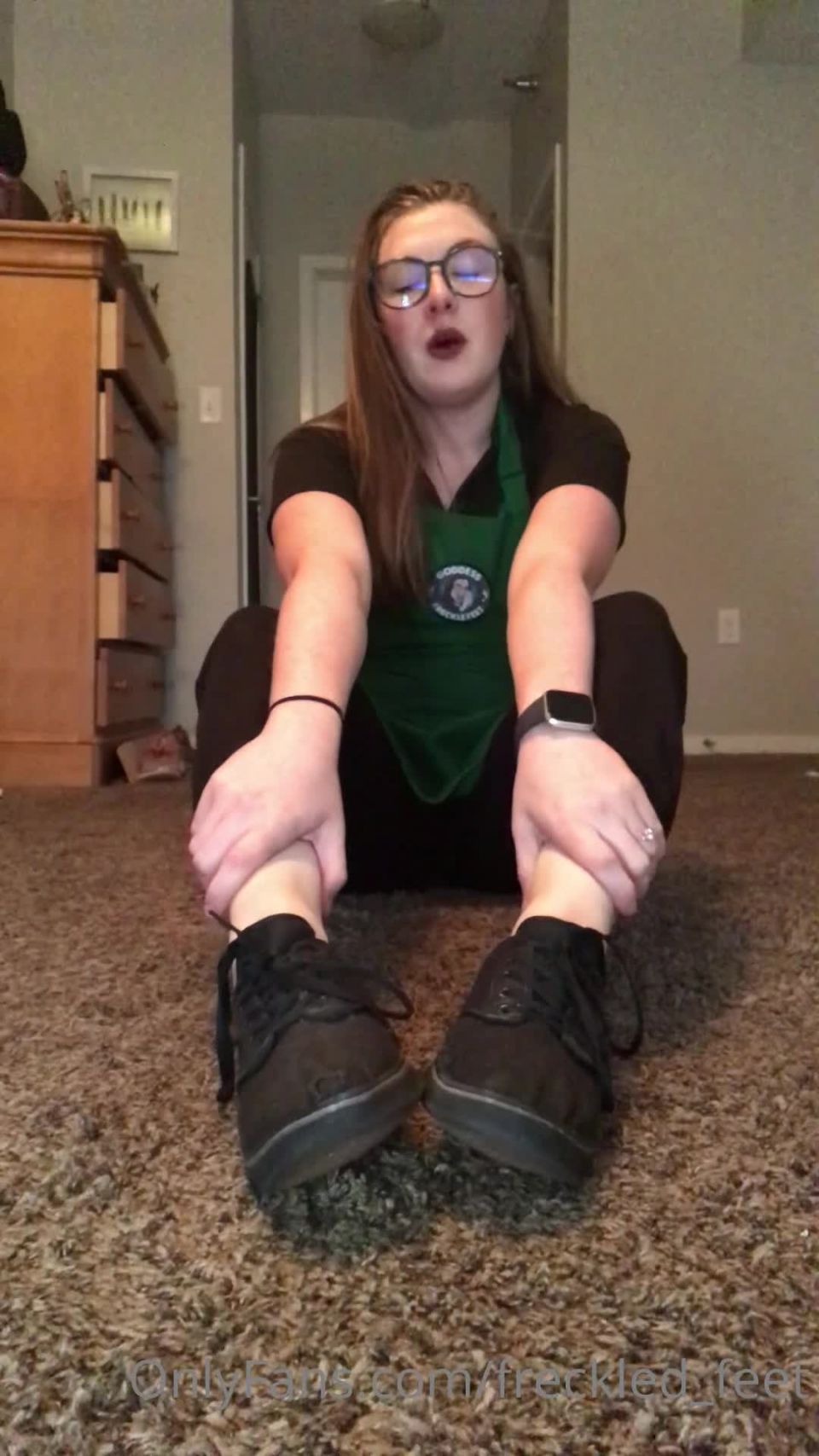 Freckled Feet25-10-2020 - Ever wondered what a baristas shoes socks sm