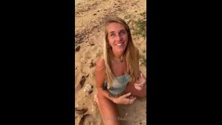 Onlyfans - Anywaybrittnaay Beach Sex Tape With Shangerdanger Video Leaked - Blowjob