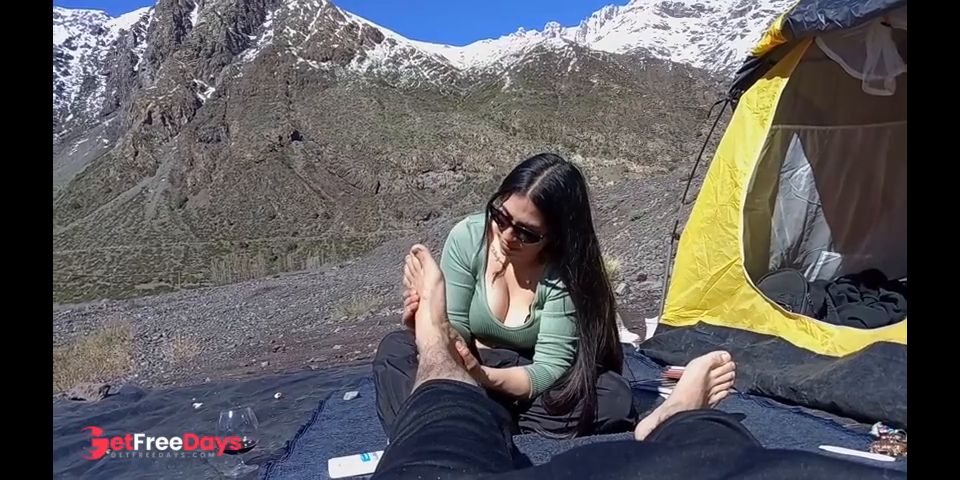 FULL VIDEO - SEX VLOG - a Camping Day OUTDOOR