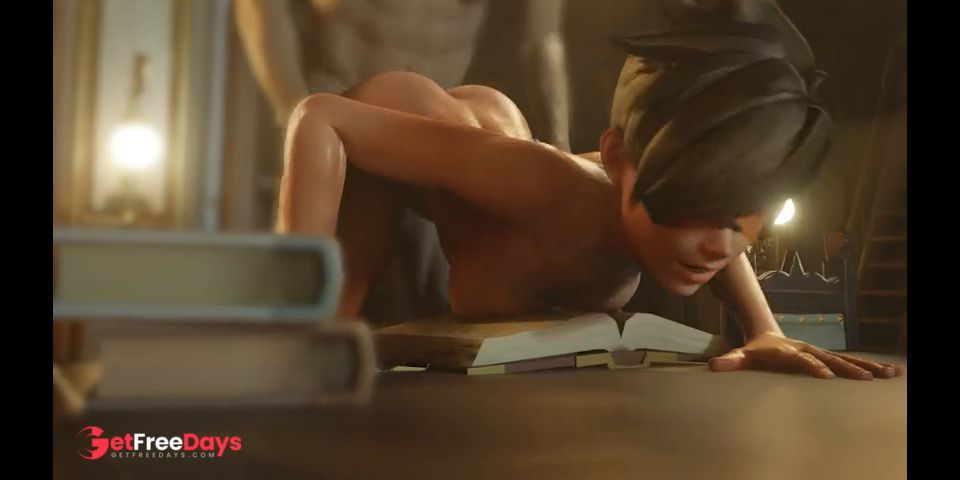 [GetFreeDays.com] Tracer gets banged in library Porn Clip March 2023