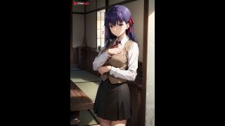 [GetFreeDays.com] Busty Purple-Haired Schoolgirl Dominates Lucky Classmate  Adult Video December 2022