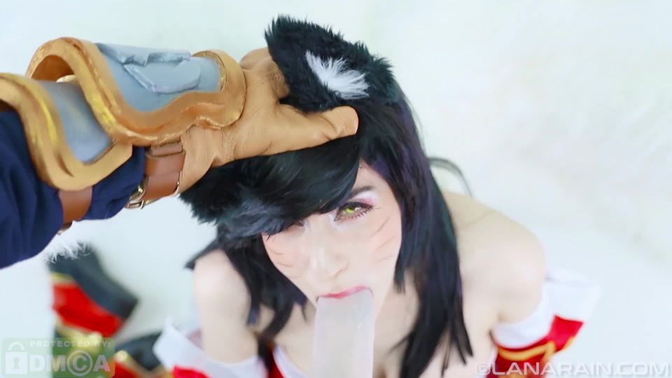 free adult clip 19  Ahri Learns Top, Mid, Bottom, and Jungle 1080 HD – Lana Rain, cosplay on role play