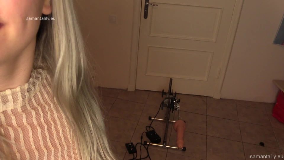 xxx video clip 1 Testing New Device – Samanta Lily,  on toys 