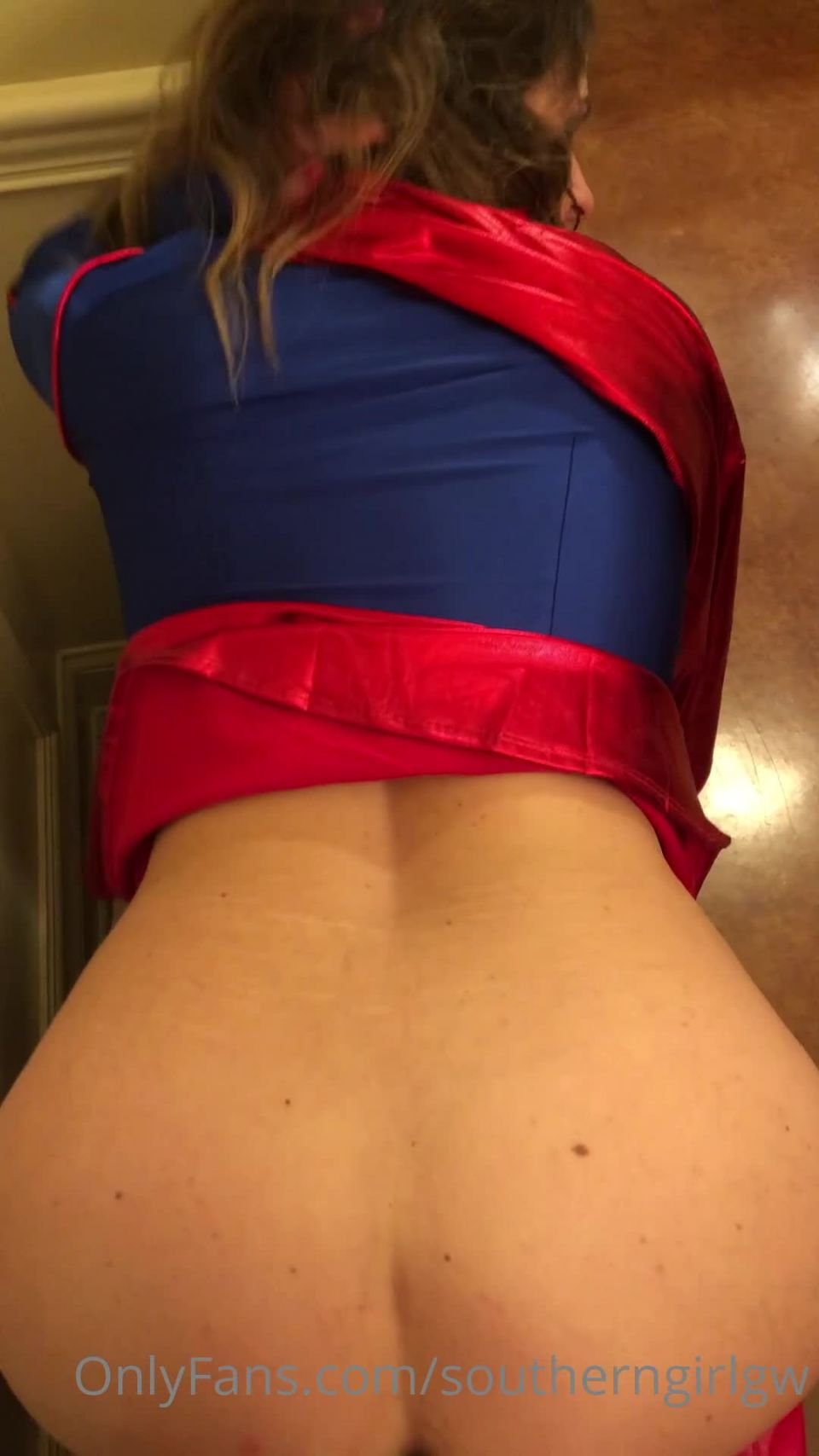 Onlyfans - SouthernGirlGW - Just a little doggy style Supergirl fun - 06-08-2020