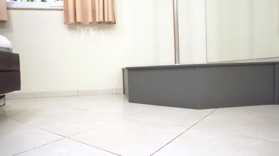 Brazilian cutie Debora ANDRADE fucked by 2 big black cocks (DP, anal, ATM, BBC.