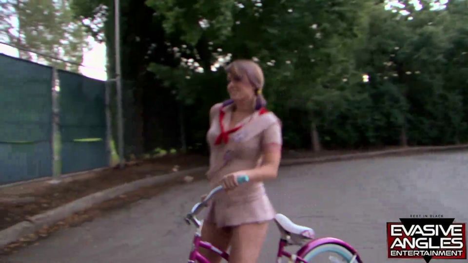 EVASIVE ANGLES Girl Scout Scary Bike Rides Scene 2. The Girl Scout Sier