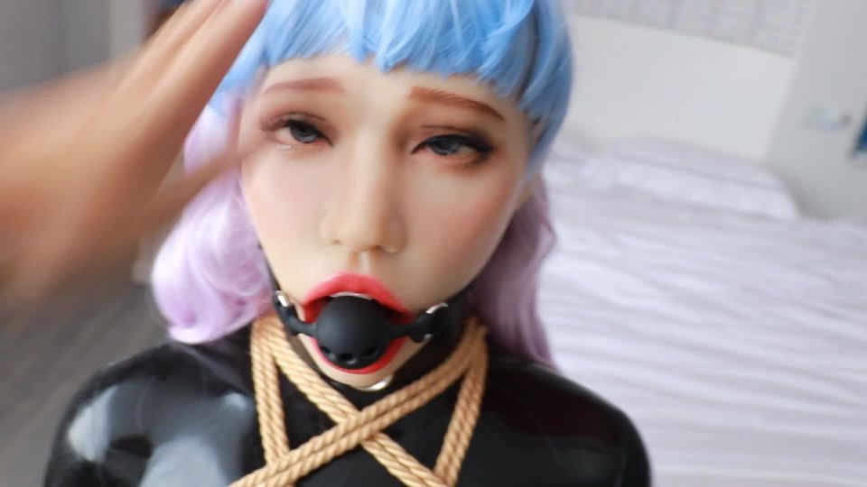 online video 19 Latex Doll Blindfolded Gagged and Bagged, femdom pornstars on fetish porn 