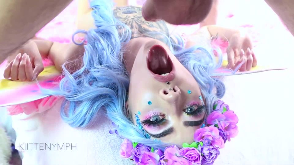 ManyVids.com - Kiittenymph - Glitter Fairy Anal Face Fuck Cosplay