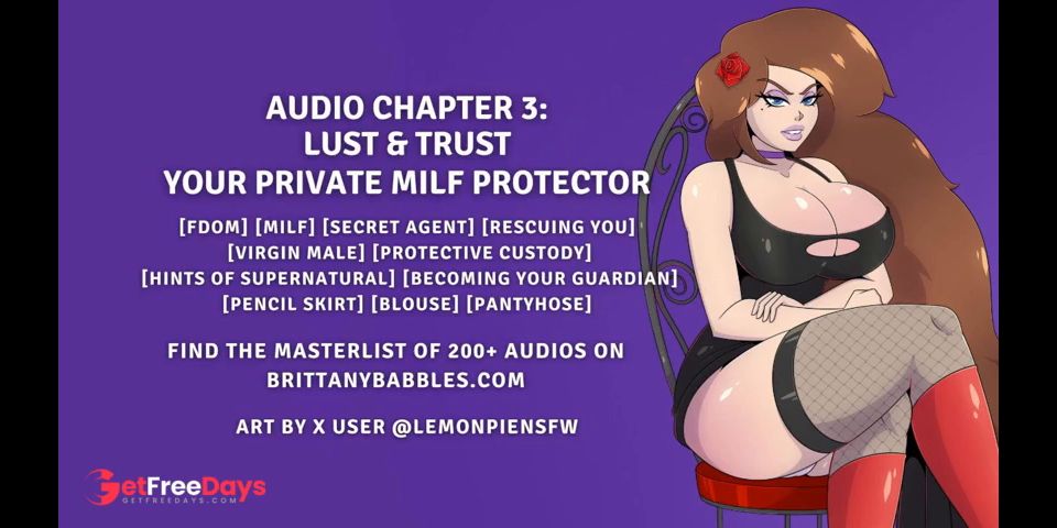 [GetFreeDays.com] Audio 3 Lust and Trust - Your Private MILF Protector Sex Film February 2023