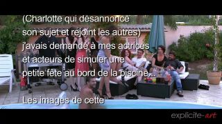 The pool orgy video from the film Des filles libres