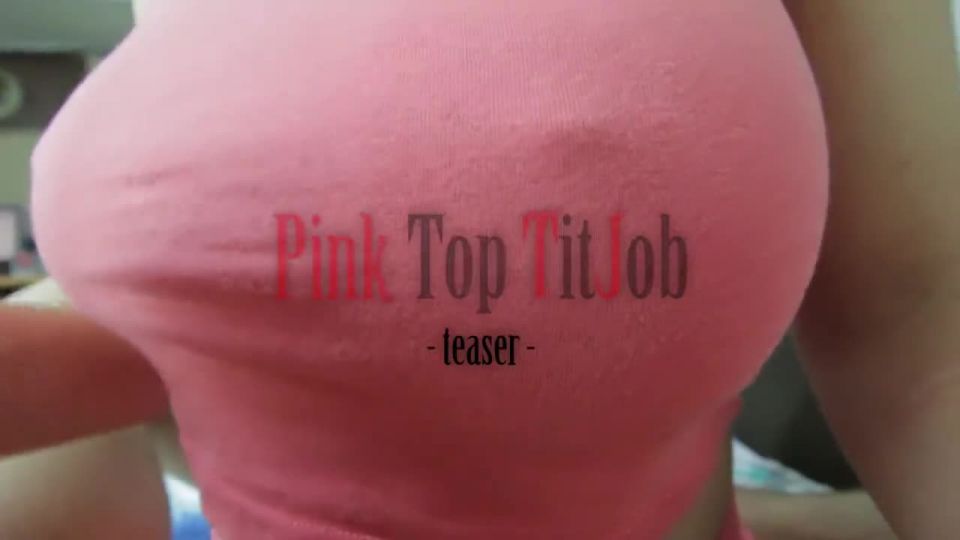 Pink top titjob