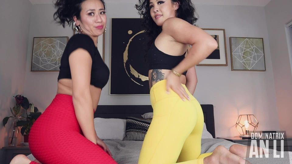 Pt 2Mistress An Li - Juicy Gym Ass Ft Mistress Lucy Khan