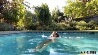 hardcore  rileyreidx3  Rileyreidx Just A Chill Pool Day