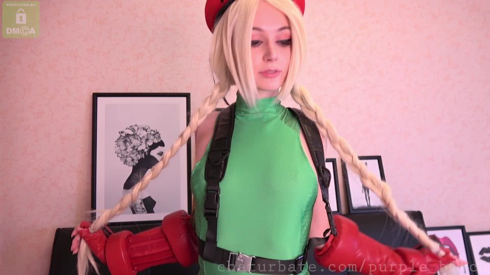 Cammy wants fuck both holes fisting purple_bitch