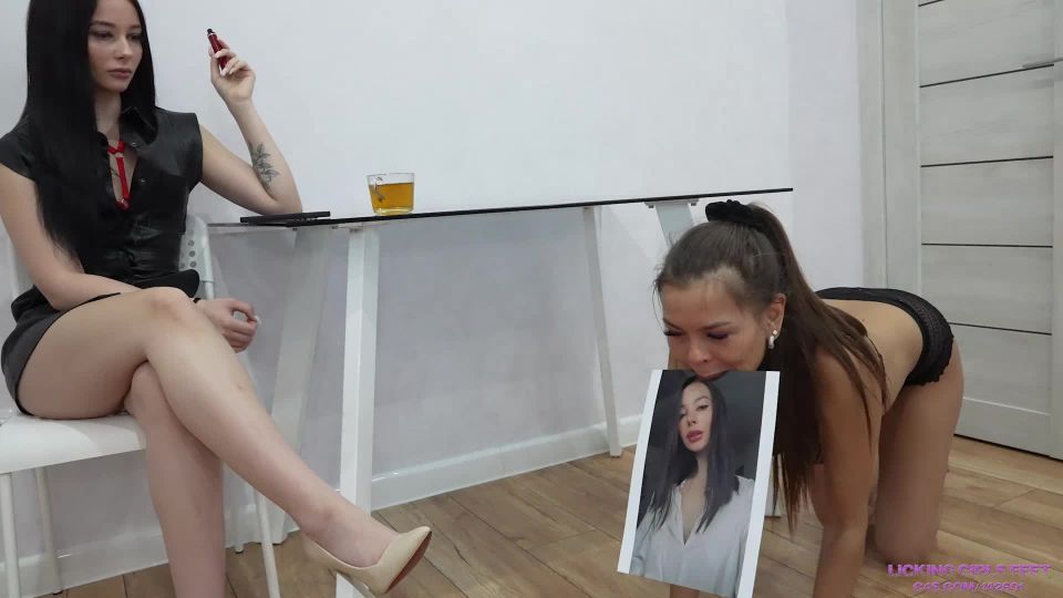 online adult clip 12 Licking Girls Feet – RADA – Admire me, stupid slave on lesbian girls feet fetish dating