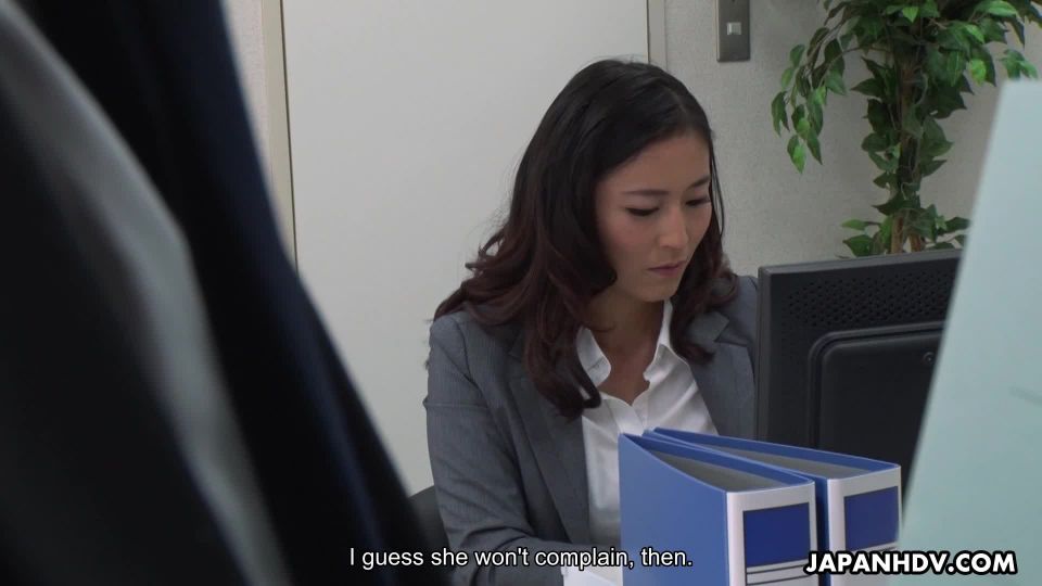 xxx video 20 Seira Ichijo - Is Forced To Show The Horny Office Staff Her Pussy , asian solo videos on asian girl porn 