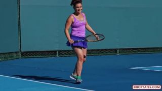 Apparently anal is her favorite after a tennis match - (Hardcore porn)