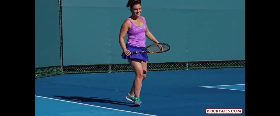 Apparently anal is her favorite after a tennis match - (Hardcore porn)