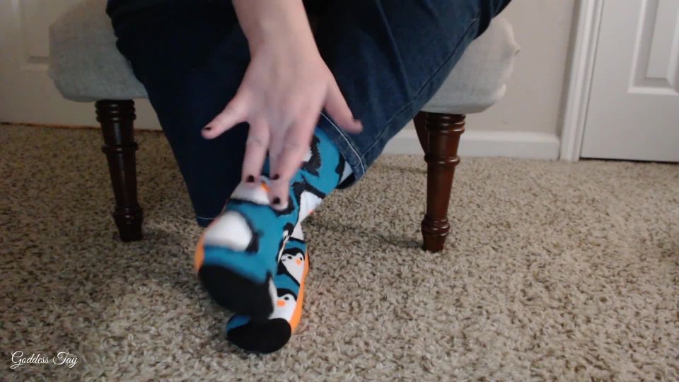 Goddess Tay - PERFECT SOCKS Sex Clip Video Porn Download Mp4