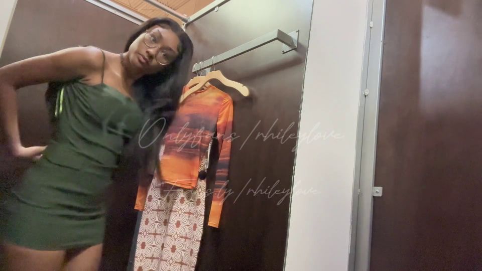 Hot Ebony Gets Horny While Shopping  Naughty Shopping Part 2