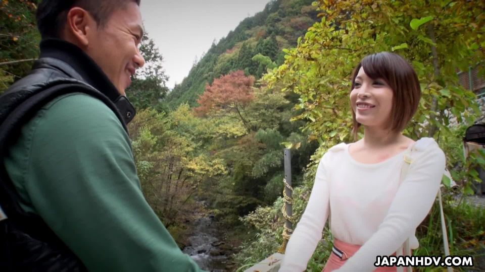 Hikaru Kirishima Japan HDV with in takes her friend to the Hot Springs - Asian