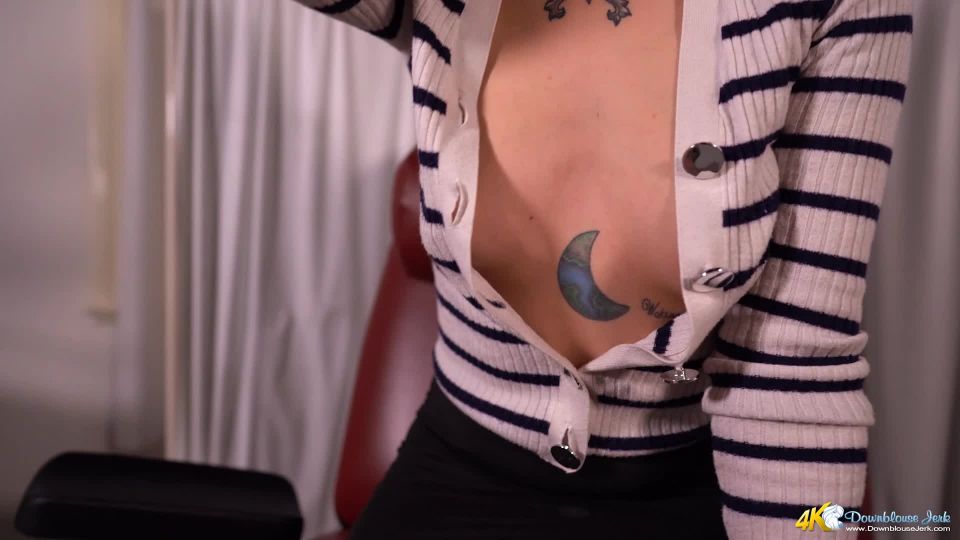 online clip 1 DownBlouse Jerk – Touch Your Cock Doc | femdom | femdom porn femdom bi cuckold