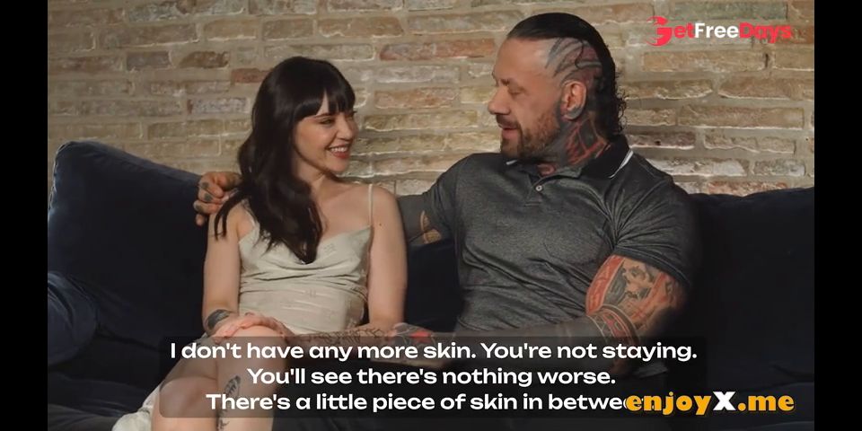 Inked Boy Plumbs His Dark Haired Girlassociates Bald G Spot Until Shes Decorated In Cum - Catherine Knight