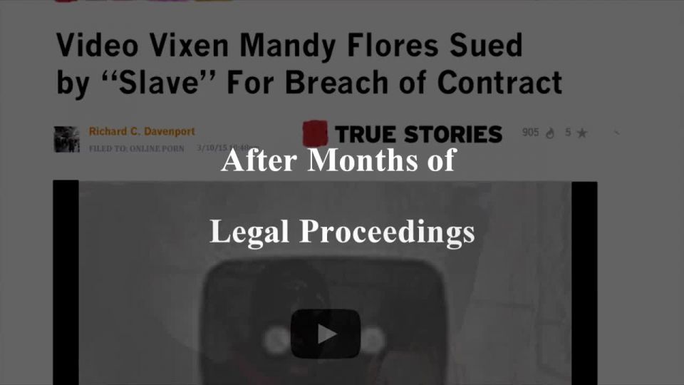Mandy Flores - SlaveX Series Executrix Advertisement - pain on bdsm porn