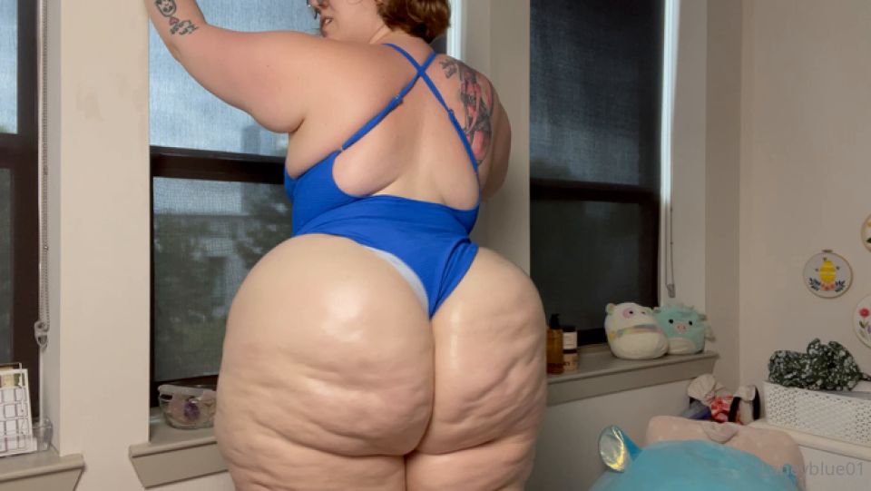 adult video clip 23 LaneyBlue01 - Blue Swimsuit [HD 575.9 MB] | fetish | solo female big ass porn 2018