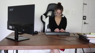 kianna dior femdom Sadbaffoon – Seducing My Co Worker Teasing Amp Bj, eye glasses on femdom porn